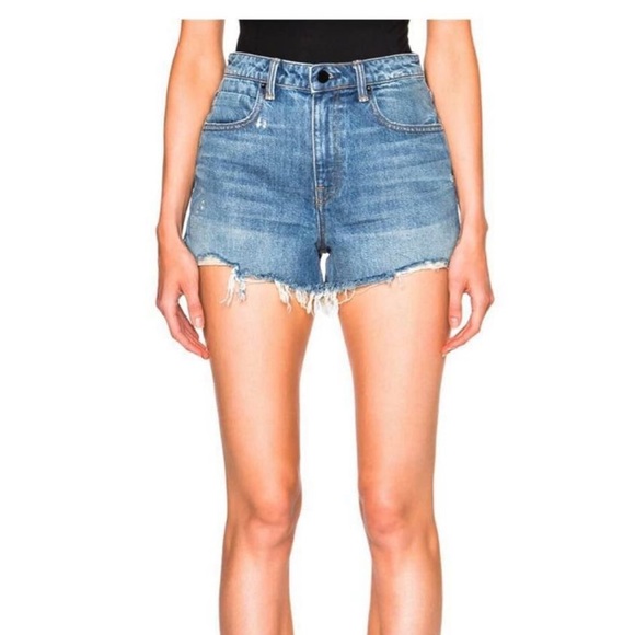 Alexander Wang Bite Denim Shorts - Picture 4 of 4